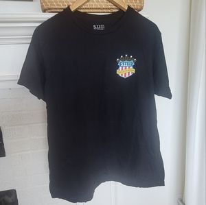 5.11 Tactical Gear Always Be Ready Men's Short Sleeve T-Shirt Size Large Black